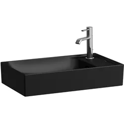 Laufen, Waschbecken, MEDA vasque, 600x350mm, 1 trou de robinetterie à droite, avec trop-plein, H8121137161061 (350 mm, 600 mm)