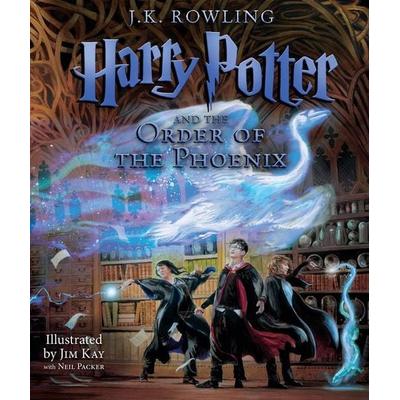Harry Potter and the Order of the Phoenix: The Illustrated Edition (Harry Potter, Book 5), Gebundene Ausgabe von J. K. Rowling, Scholastic,