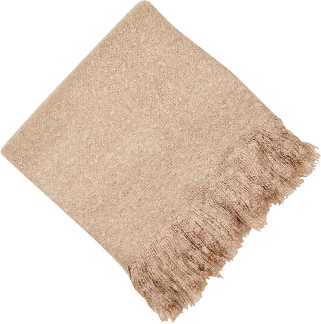 Dicle Bloomsbury Market Throw Natural 130cm W X 180cm L
