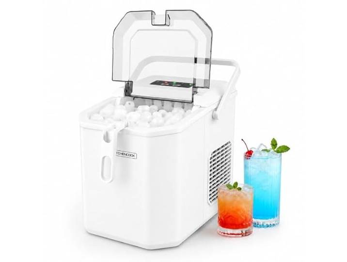 Kitchencook - Cubeo - Machine à Glaçons - 12 Kg/24 H - 2 Tailles - Réservoir 1\,3 L
