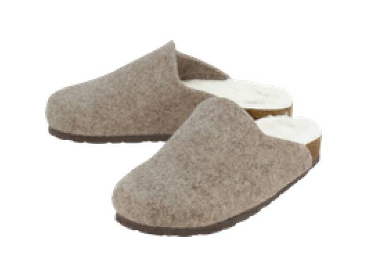 ESMARA® Sabot en feutre femme (beige, 37)