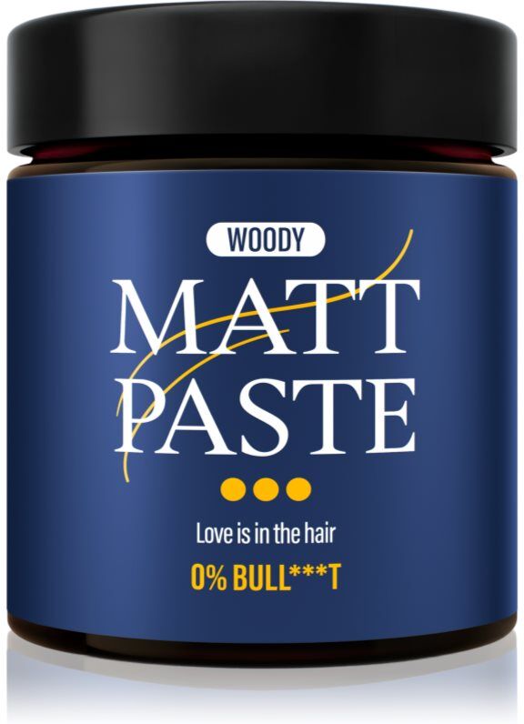 Steve's Hair Paste Woody pâte de définition pour homme Strong 90 g