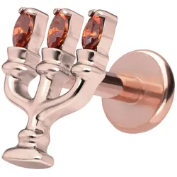 Titan Labret mit Push Fit KERZENLEUCHTER