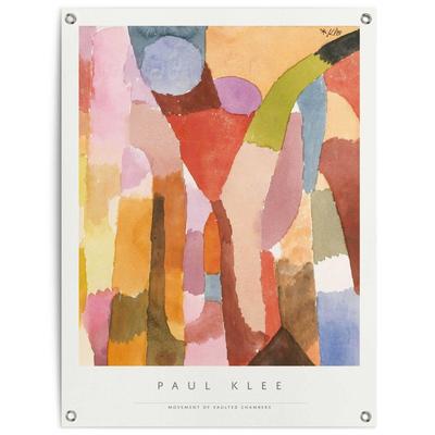 Poster REINDERS "Paul Klee I", bunt (farbe bild(er): bunt), B:60cm H:80cm T:0,1cm, Leinwand, Bilder, Poster, Outdoor für Garten oder Balkon
