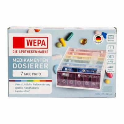 WEPA Apothekenbedarf GmbH & Co KG ANABOX 7 Tage Regenbogen Pikto 1 St 11616193
