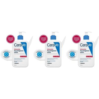 Cerave Intensive Feuchtigkeitslotion x3 3x473 ml Lotion