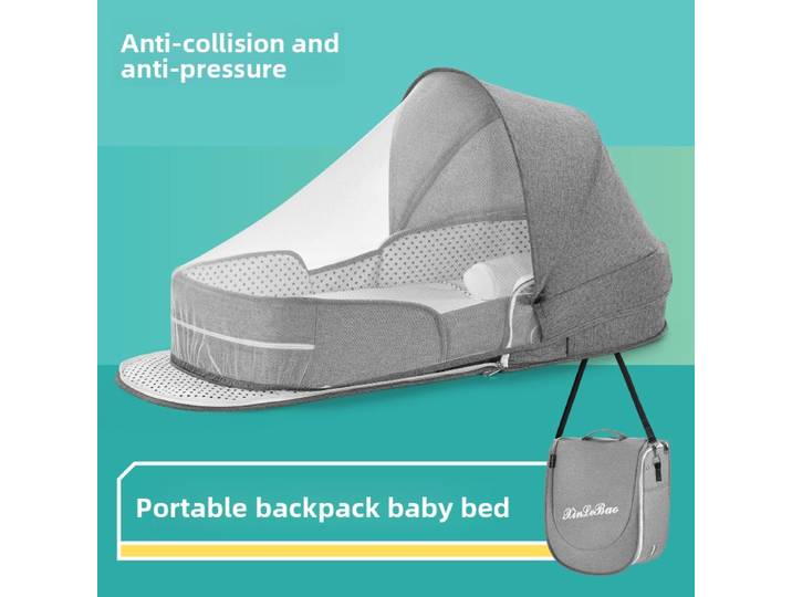 Lit pour enfants Portable pliable bébé couffin Co berceau nouveau-né lit de voyage moustiquaire meubles multifonctionnels maison