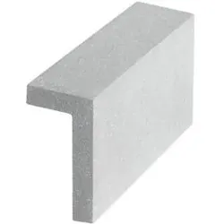Brumberg 81401730 Zierabdeckung zu 60119103, beton matt, inkl. Kleber