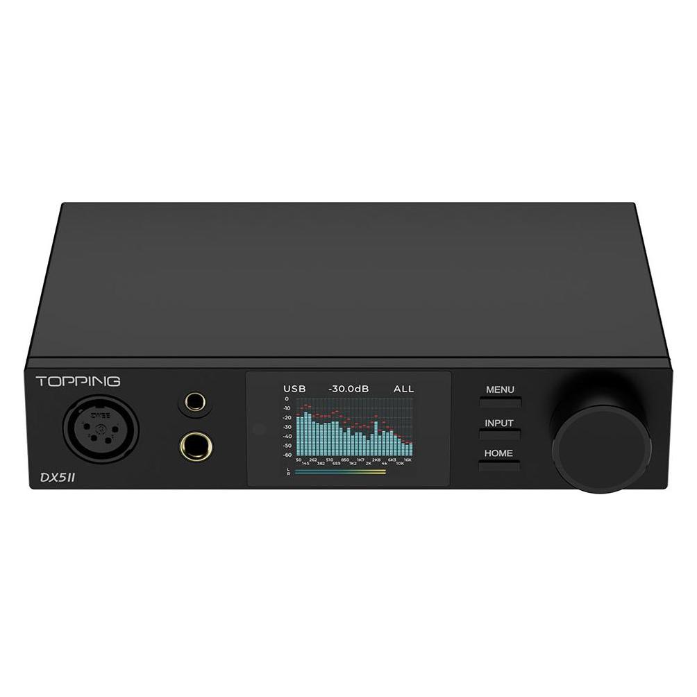Topping DX5 II (Display, Gain-Schalter, USB-DAC, Bluetooth) (DX5II-BK)