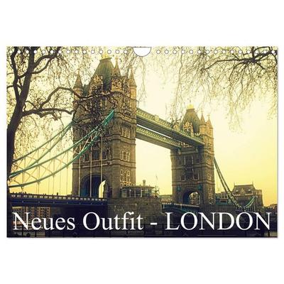 Neues Outfit - LONDON (Wandkalender 2027 DIN A4 quer), CALVENDO Monatskalender