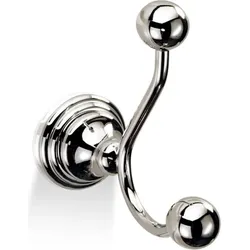 Decor Walther Classic Haken für Handtücher Nickel doppelt