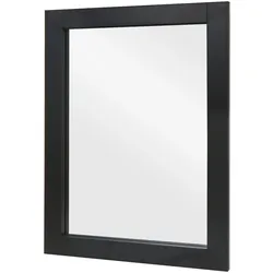 Décoshop26 - Badezimmer-Wandspiegel 72 x 52 cm aus schwarzem MDF 04_0007887
