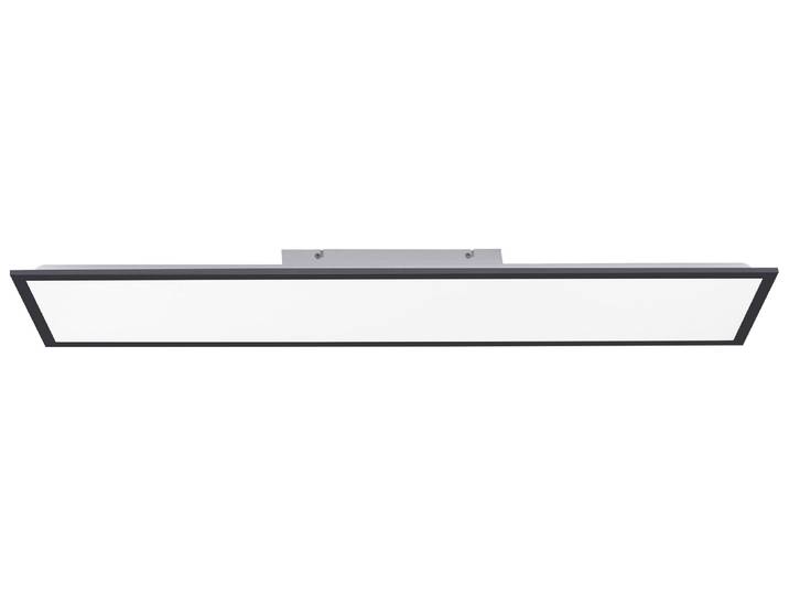 Leuchten Direkt LED Plafonnier Flat noir 119\,5 x 29\,5 cm dimmable