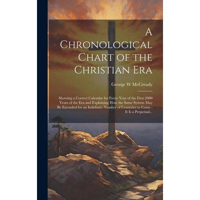 A Chronological Chart of the Christian Era [microform]: Showing a Correct Calendar for Every Year of the First 2000 Years of the Era and Explaining