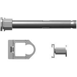 Kermi Bohrkonsolen-Set d:18mm, L=95mm, als 3. Kons. ab BL1800, ZB02770001 ZB02770001