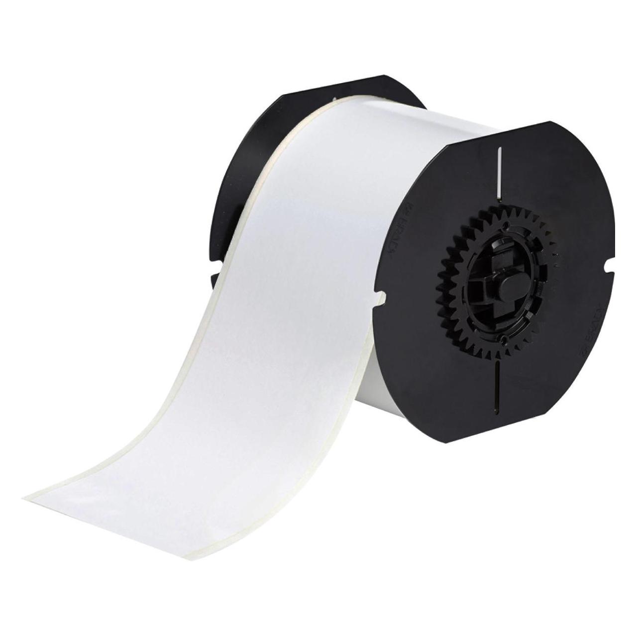 Brady Etikettenband für die Produktkennzeichnung für B30 Drucker - Polyester, 76,20 mm, glänzende Ausführu (76.20 mm) (B30C-3000-423)