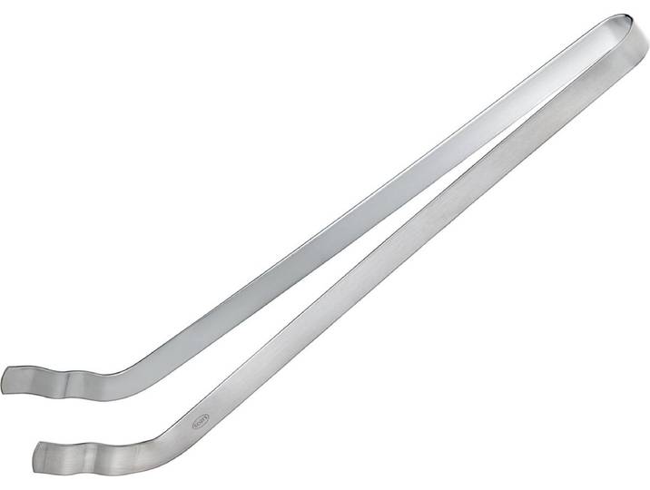 Rösle - Keukentang - Grilltang Gebogen - Zilver