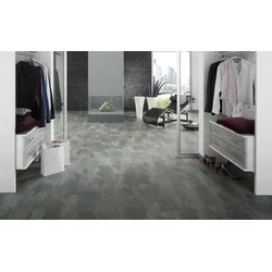 KWG Antigua stone Schiefer grigio gefast Designvinyl Fertigfußboden 61,2x44 cm