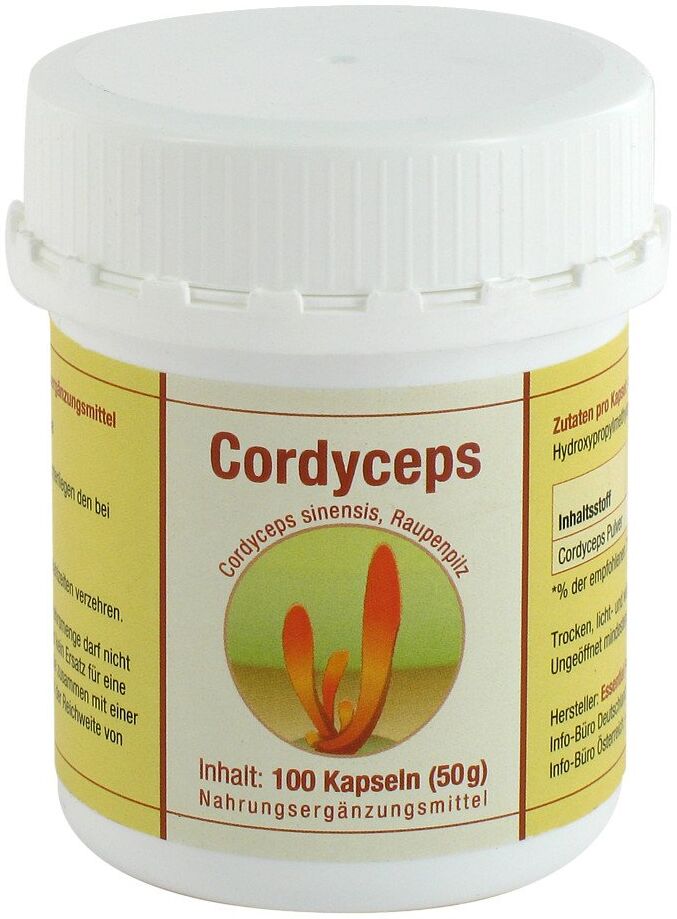 Cordyceps sinensis Kapseln