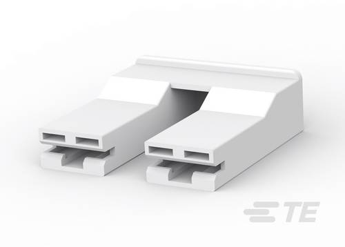 TE Connectivity Leiterplattensteckverbinder Positive Lock Polzahl Gesamt 2 Rastermaß: 15.11mm 521119-1 Carton