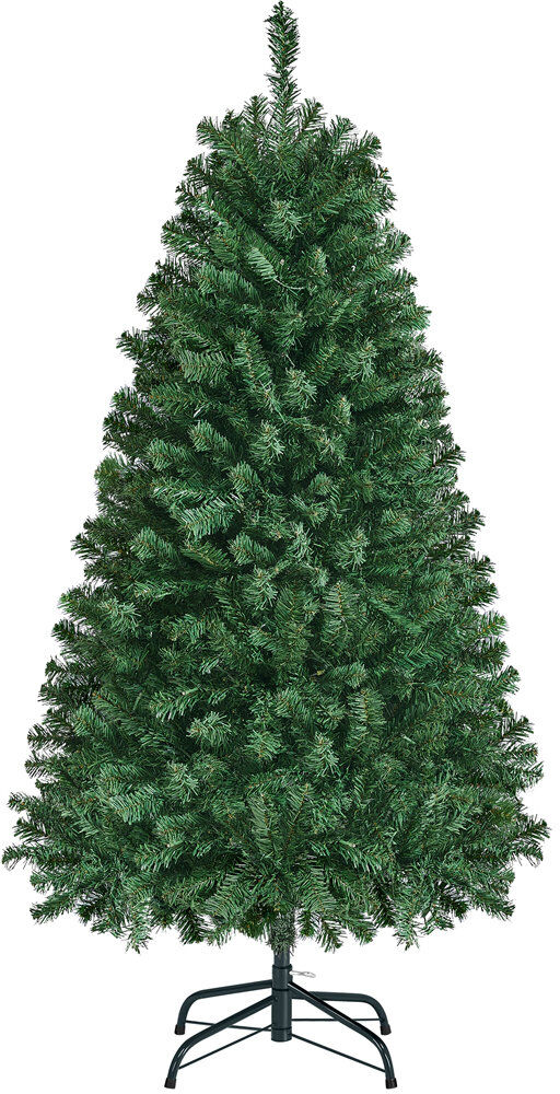Yaheetech Size Lighted Artificial Fir Christmas Tree Green 5ft H