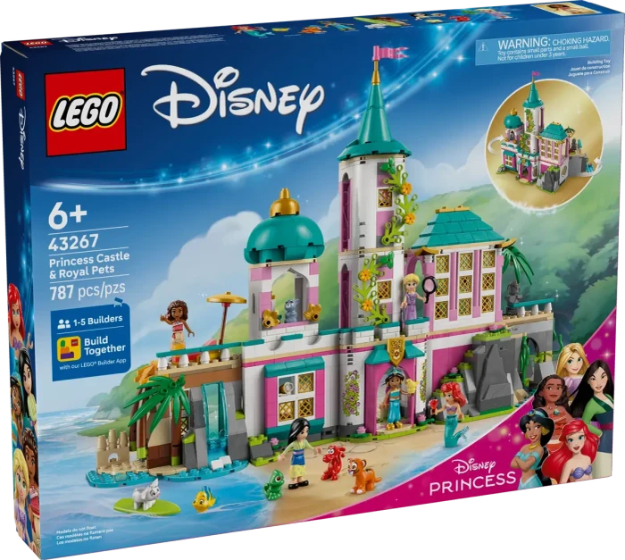 LEGODisney 43267 Prinzessinnenschloss mit Haustieren