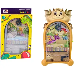 Arcade-Spiel Flipper Dinosaurier Drachenständer Beige