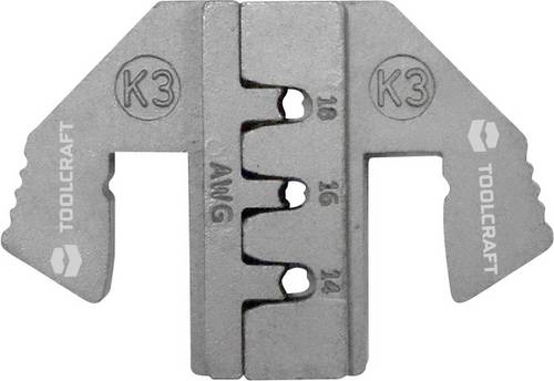 TOOLCRAFT PLE-0K3 Crimp-Einsätze Geeignet für Stecker: DEUTSCH Quetschbereich AWG: 14 bis 18 awg Passend für Marke (Zangen)