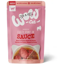 WOW Cat 8x85g Rind in Sauce