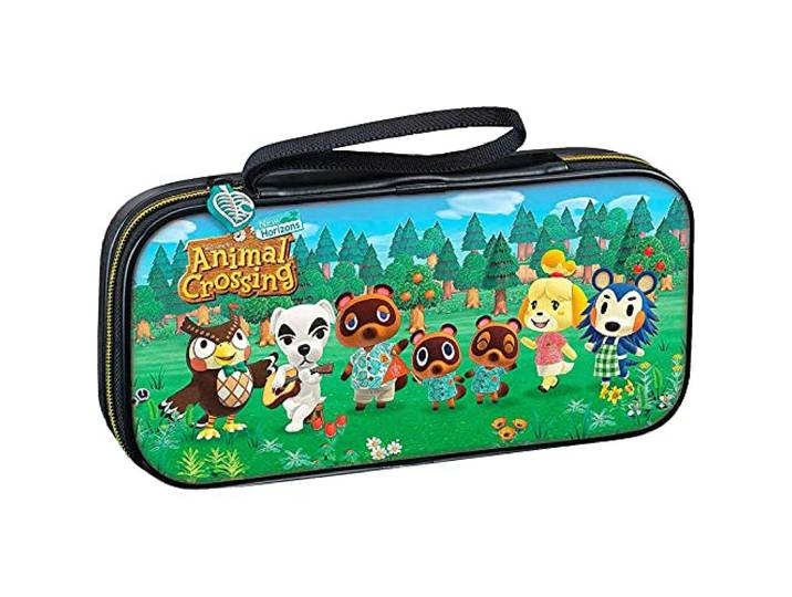 Animal Crossing-Deluxe officiële gelicentieerde Nintendo Multicompatibele Switch & Switchlite draagtas - Nintendo Switch