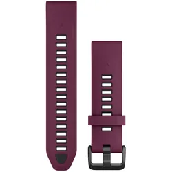 Garmin 010-13391-04 Quickfit Silikonband 20 mm Merlot/Graphit