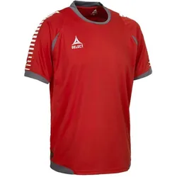 Select, Jungen, Sportshirt, Chili (128), Rot, Weiss, Mehrfarbig, 128