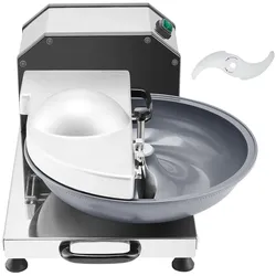 VEVOR Küchenmaschine Gemüsezerkleinerer 3000 U/min Küchenmaschine aus lebensmittelechtem Edelstahl mit S-förmiger Klinge, multifunktional zum Zerkleinern von Gemüse Obst Getreide Nüssen