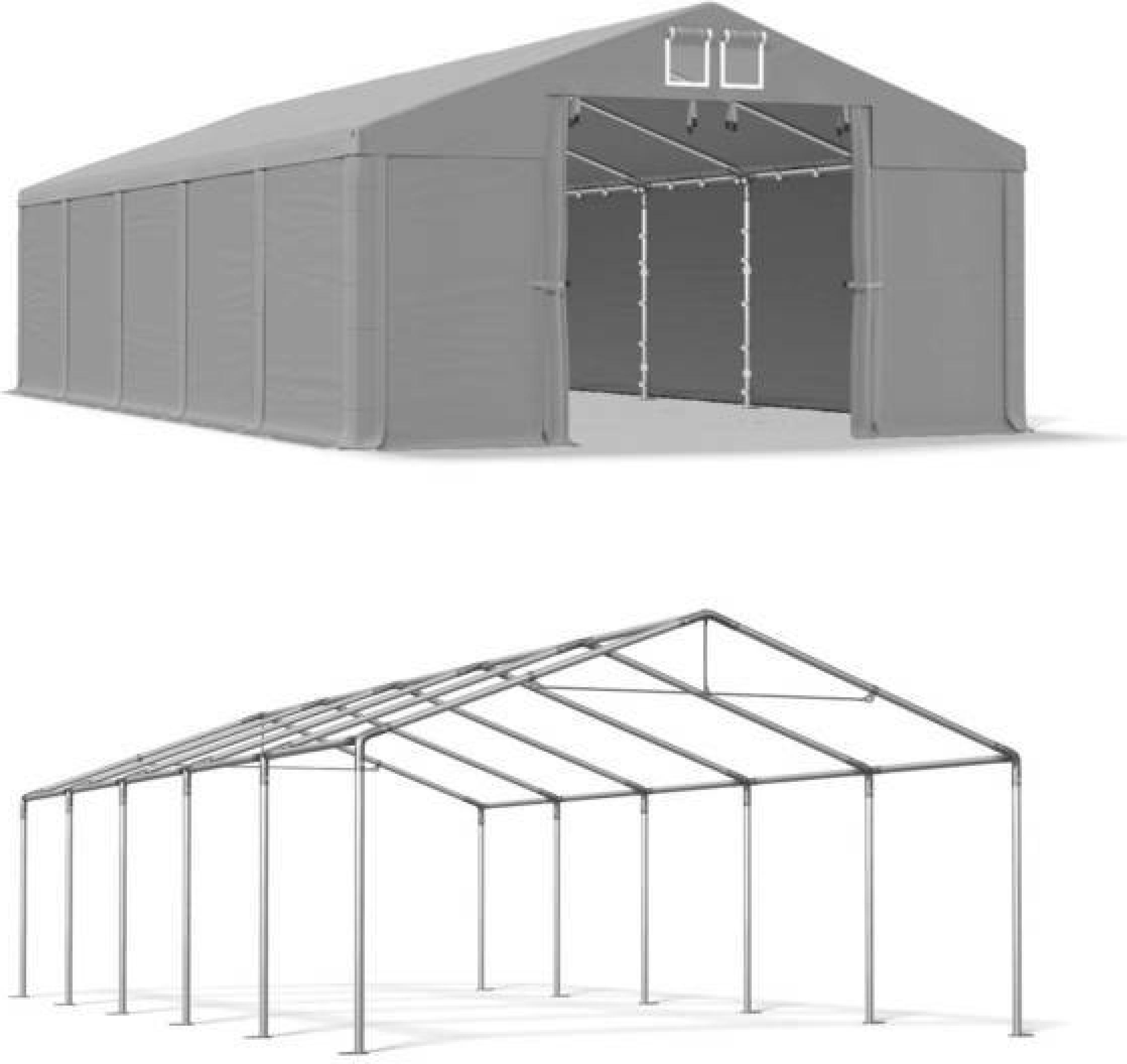 Sommermagazin Zelt 6x10 Grau SUMMER MSD