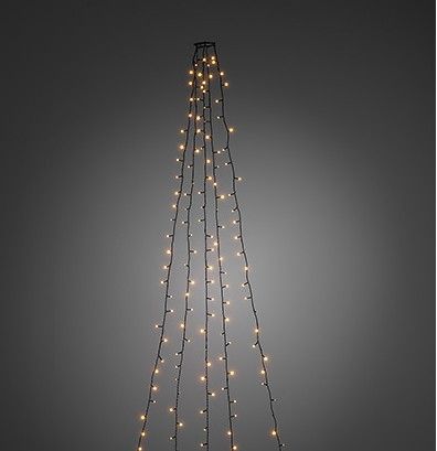 Konstsmide LED 6800 mm Bernstein DC 6360-820 Baummantel (Grün)