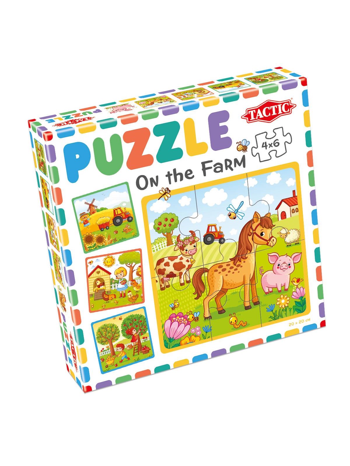 Tactic My First Puzzle 4x6 pcs On the Farm
