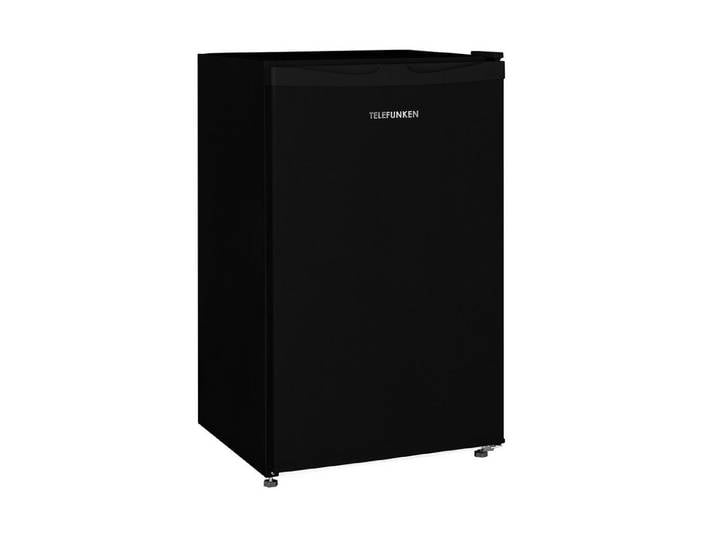 Telefunken Kühlschrank CF-31-121-B, 82.1 cm hoch, 48 cm breit, Ohne Gefrierfach, Freistehend, 90 Liter Nutzinhalt, Klein, Schwarz