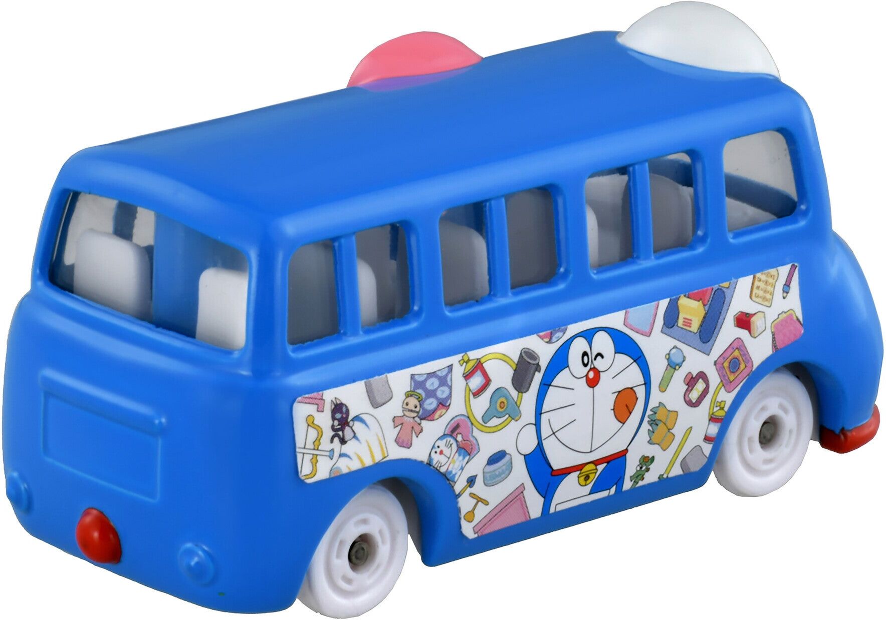 TOMY Dream TOMICA No. 158 Doraemon Wrapping Bus - Officially Licensed TOMICA Product for Ages 3+