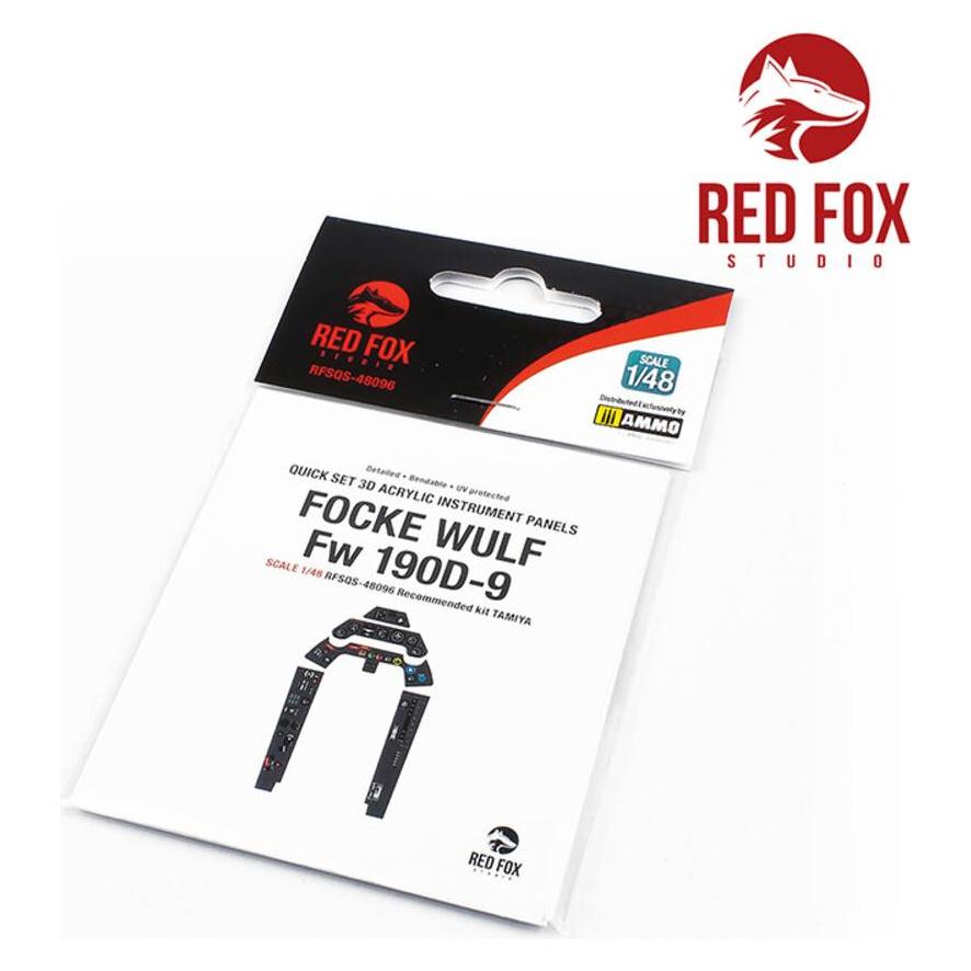 Red Fox 1/48 Focke Wulf Fw 190D-9 (for Tamiya kit) (RFSQS-48096)