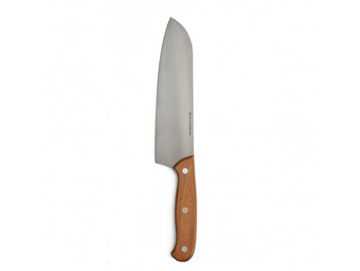 D&K santokumes, beukenhouten handvat, 32 cm