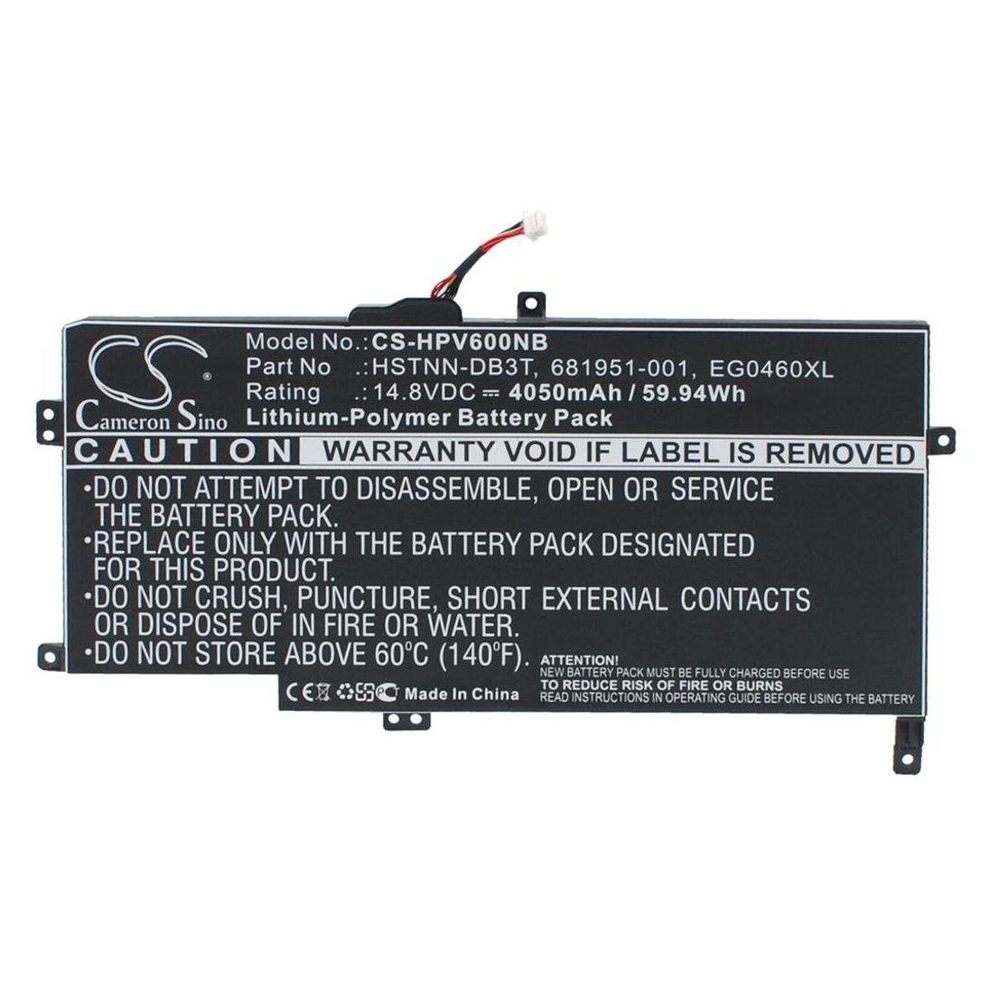 NoName Battery for HP Envy Sleekbook 6 etc (HPV600NB)