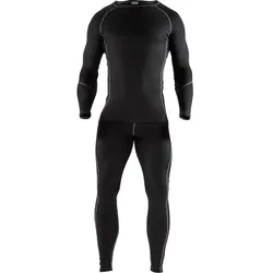 Thermo Unterwäsche-Set "7416 UE" schwarz - XXL - schwarz