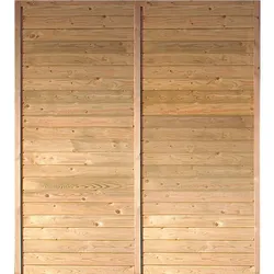 Karibu Seitenwandelement für Einzel-und Doppelcarport
