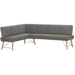 Woodford Eckbank  Enzo ¦ grau ¦ Maße (cm): H: 87
