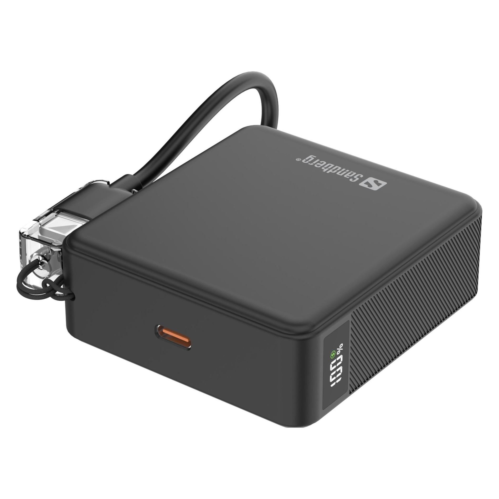 Sandberg Nano Powerbank 10000 PD20W (10000 mAh, 20 W, 38.50 Wh) (421-34)