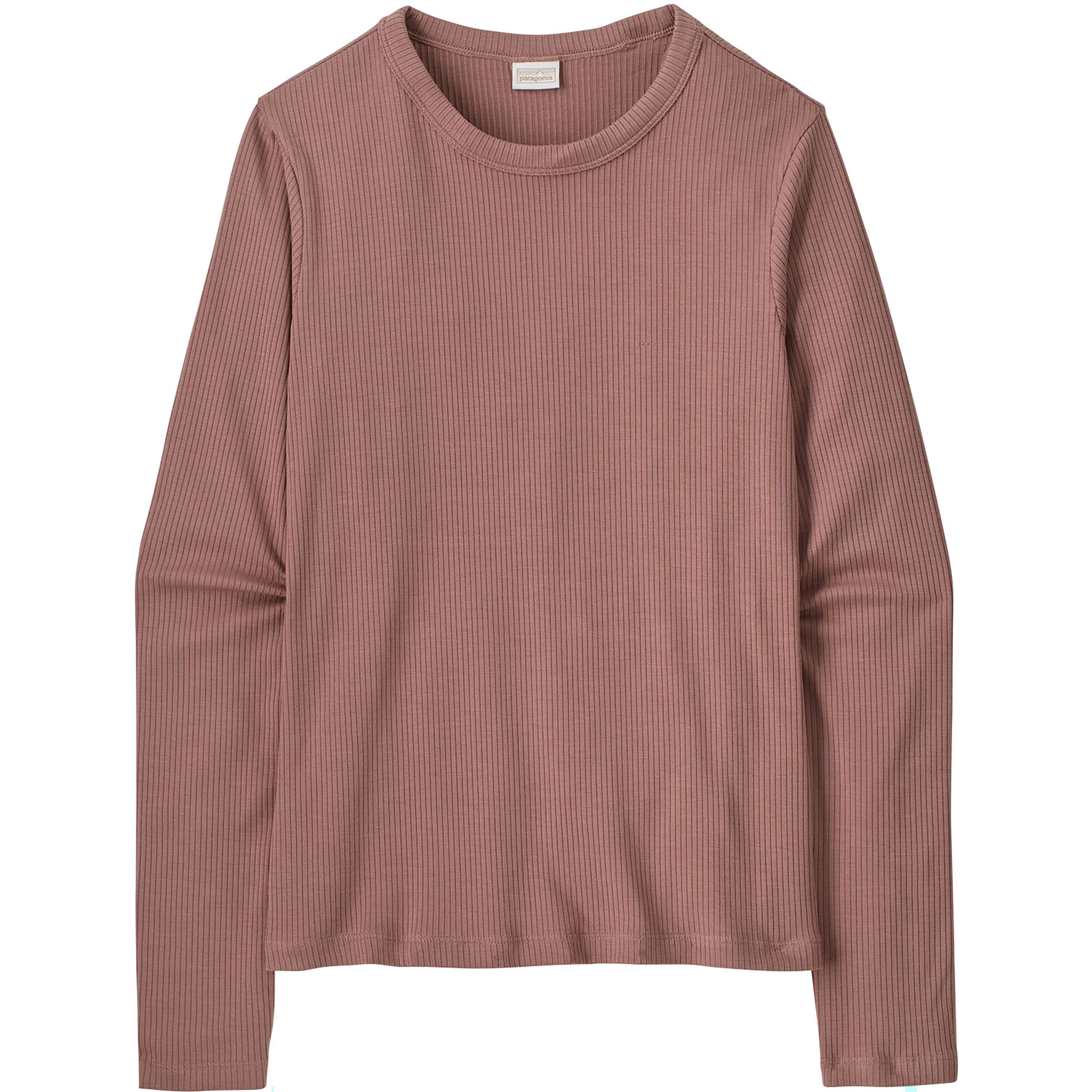 Patagonia Rib Knit Damen Longsleeves braun Größe L Lifestyle Hautfreundlich Lyocell (Tencel)