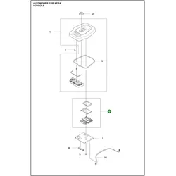 Original Husqvarna Display-Kit Bedieneinheit für Automower 305E NERA 310E NERA 320 NERA 405VE NERA 405XE NERA 410VE NERA 410XE NERA 430V NERA 430X NERA 450V NERA und 450X NERA