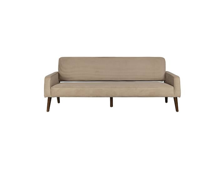 Canapé 2 places en tissu beige Preston