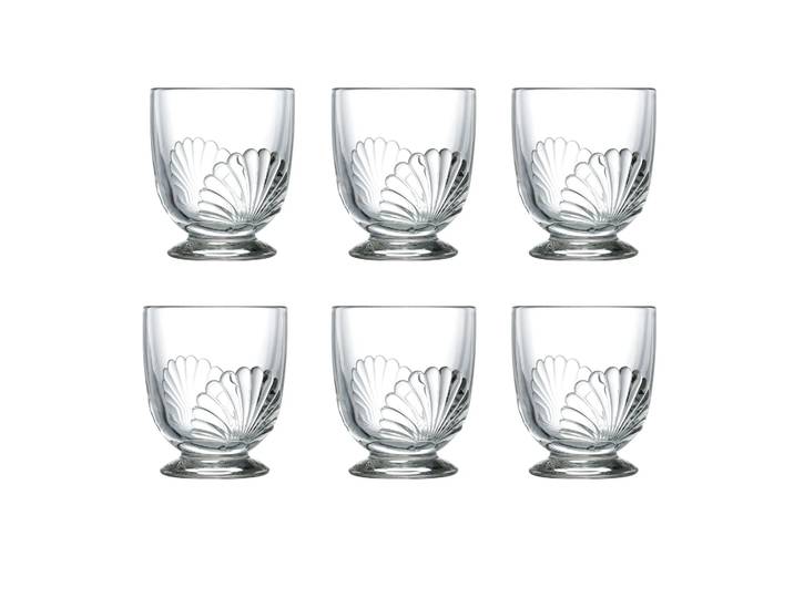 La Rochère Gobelets Belle-ile 32 cl, lot de 6 Transparent