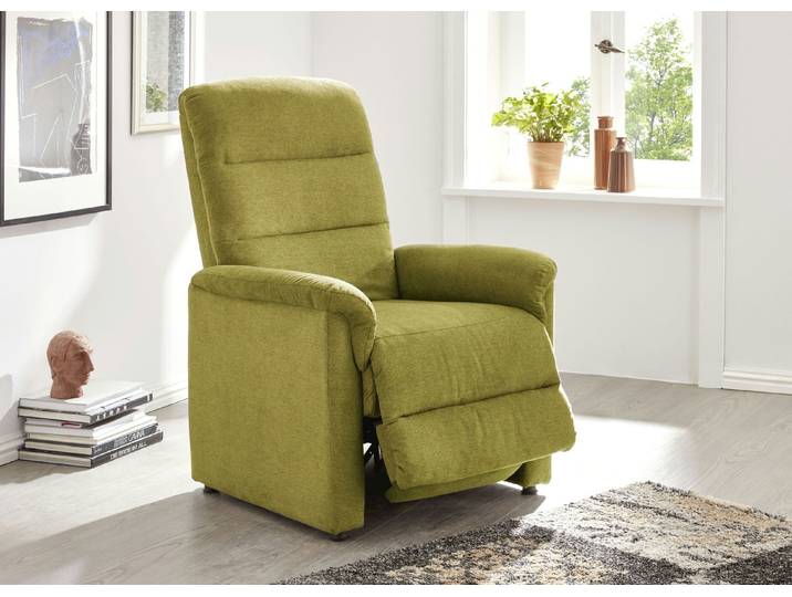 Relax-Sessel mit doppelter Federung, Grün